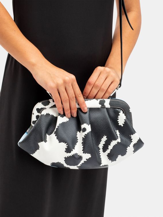 bespoke pleated crossbody bag