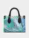 Design your own mini shopper bag handmade from Nappa leather