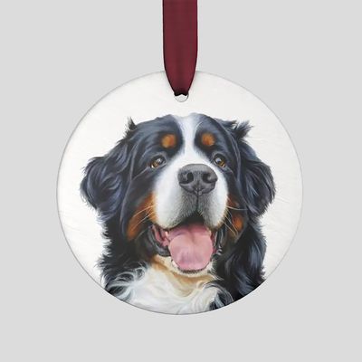 hanging personalised ornament