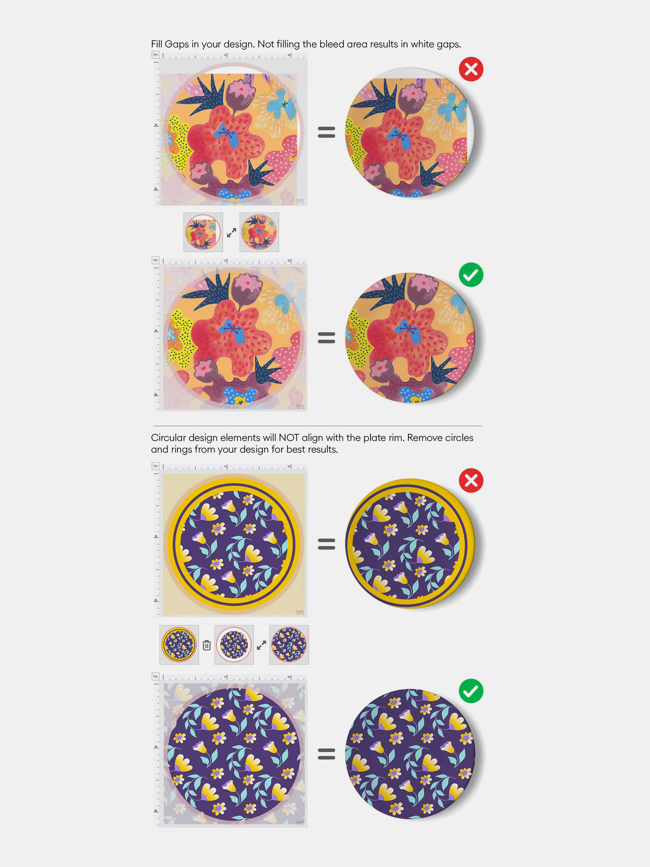 Conseils de conception de plaques