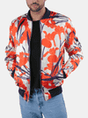 chaqueta bomber de seda