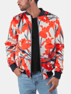 mens reversible silk bomber jacket