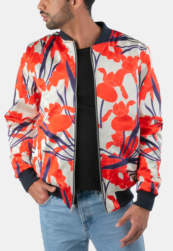 Mens reversible jacket hot sale