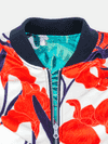 personalised bomber jacket silk