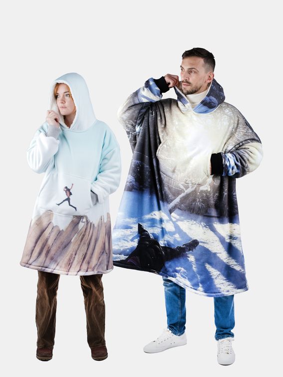 Personalised Hoodie Blanket