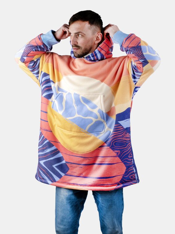 Personalised Hoodie Blanket