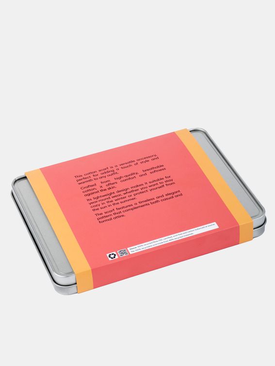 Design you own tin with printed card sleeve