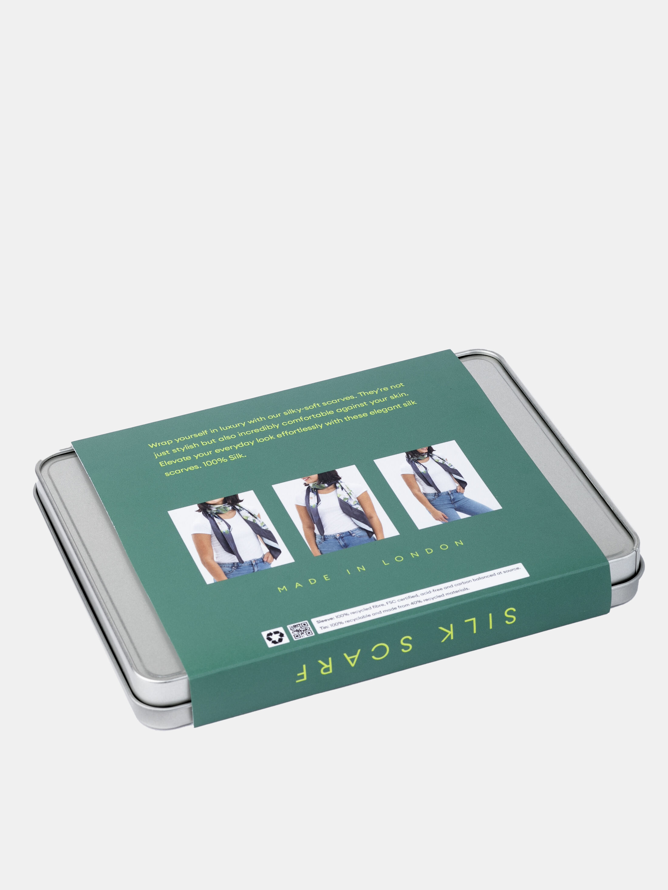 Design you custom tin with sleeve