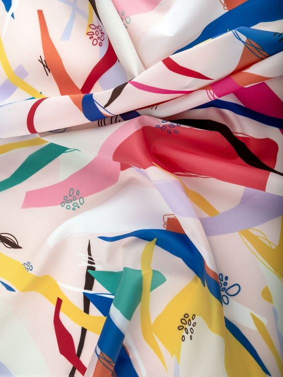 tessuto di nylon stampato