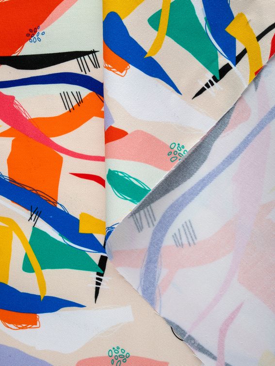 rangeen cotton twill