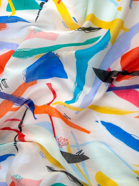 Mulayam 100% Cotton Mulmul Fabric