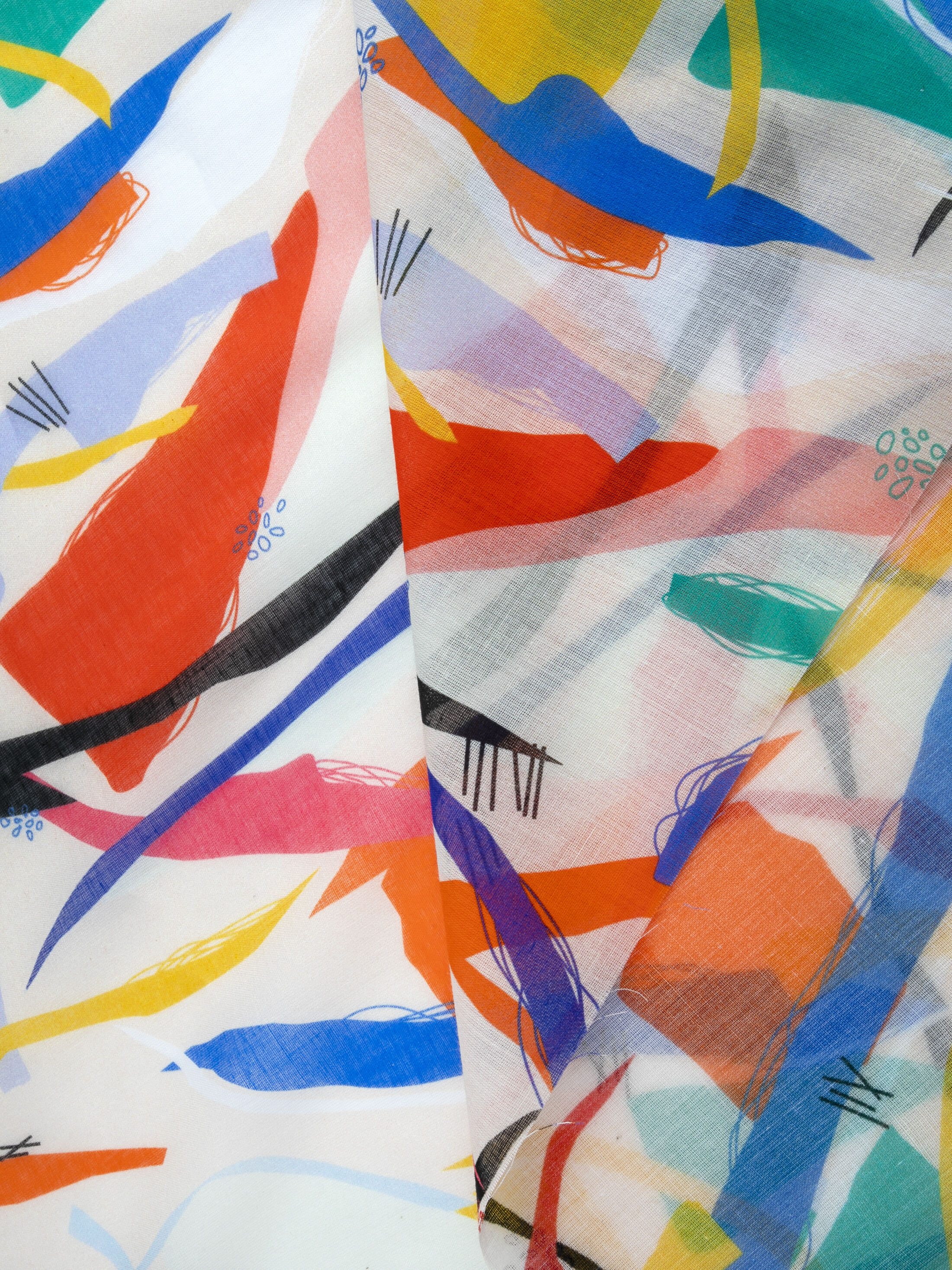 Mulayam estampado personalizado 100% Algodón Mulmul