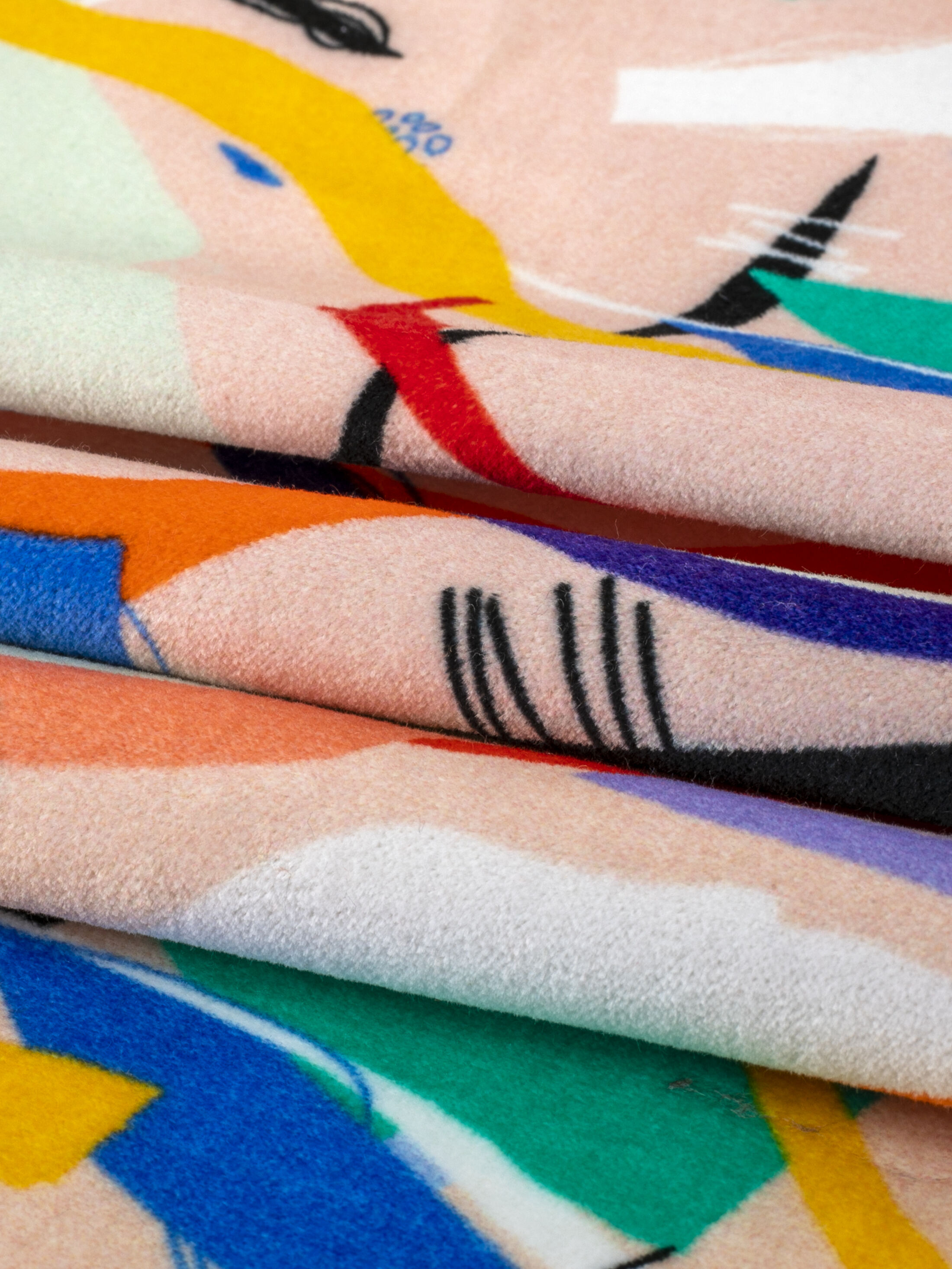 printed cotton velvet fabric