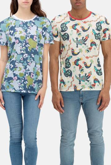 T-shirt met volledige print