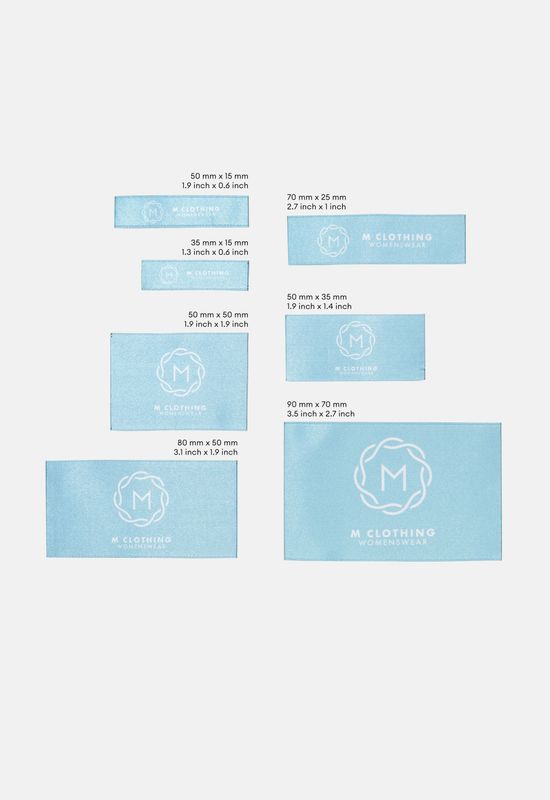 Textile labels best sale