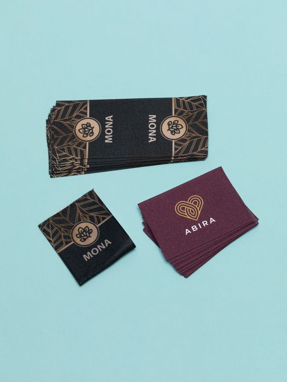 fabric logo labels