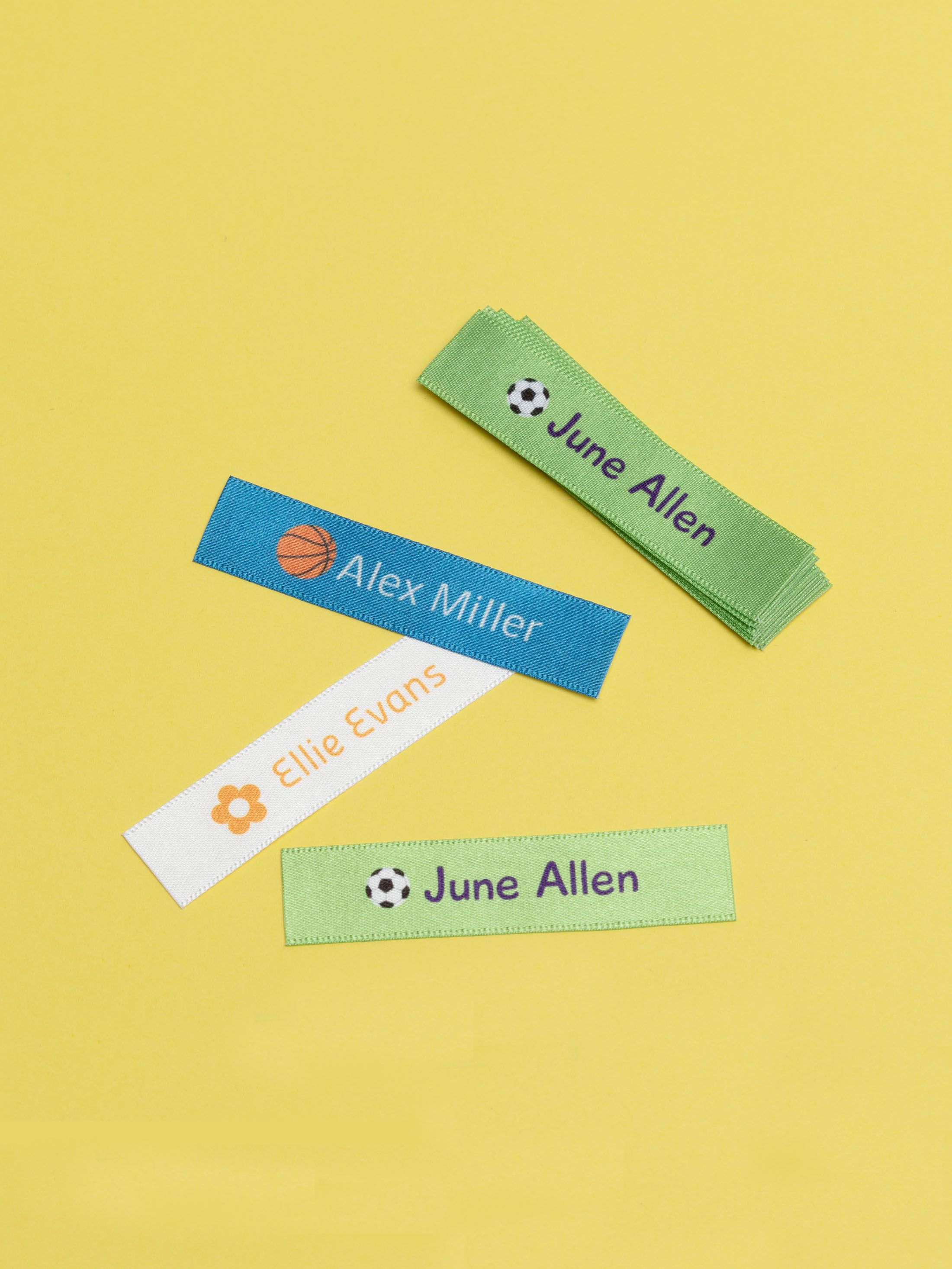 fabric name labels colours