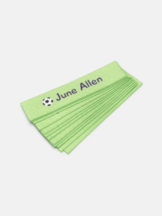 bespoke name labels pack