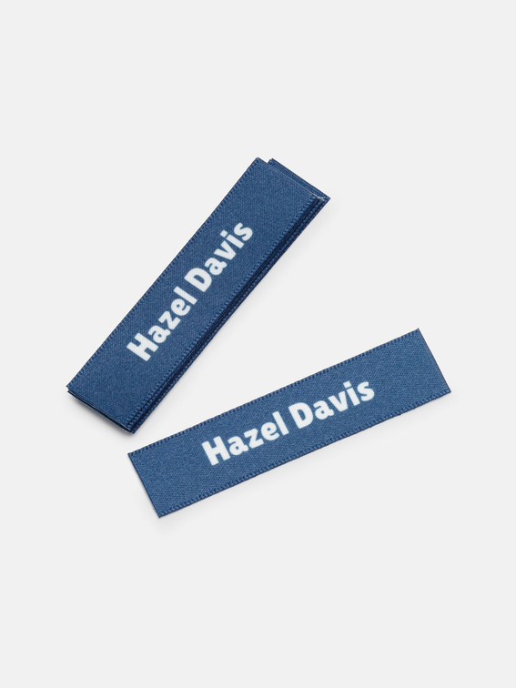 clothes labels for school uniform navy blue