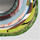 Toallas de viaje de microfibra con impresión de borde a borde.