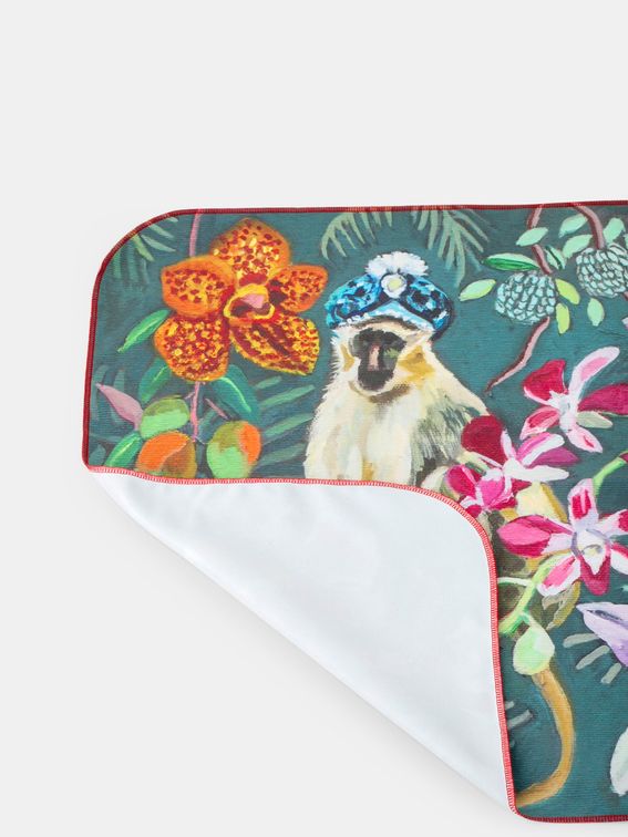 printed microfiber towels