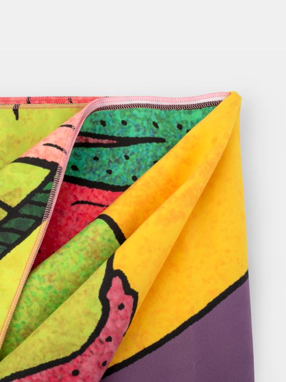 パーソナライズされたマイクロファイバータオル