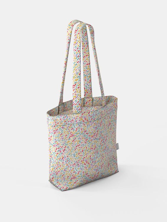 custom printed everyday tote bag