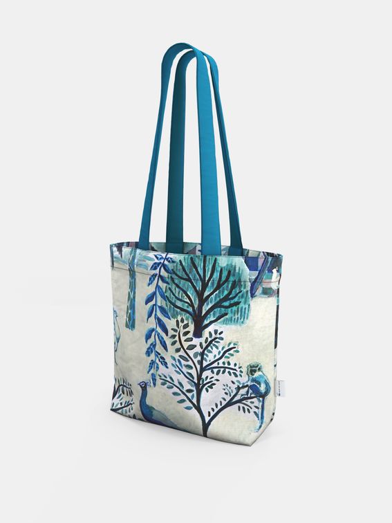 custom cotton panama tote bags