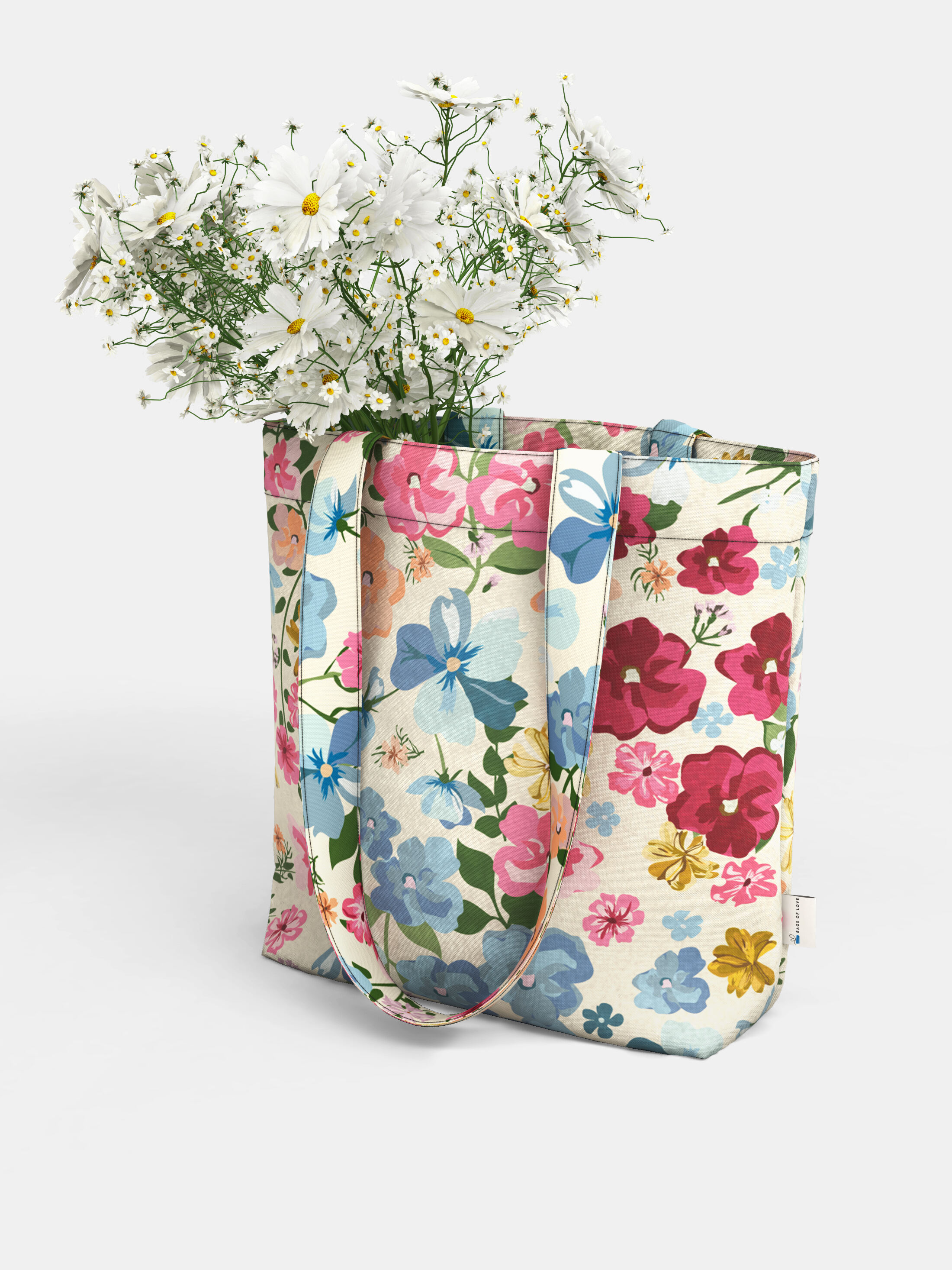 custom daily tote bag