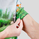 button up shirt with custom print