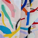 custom printed ponte fabric