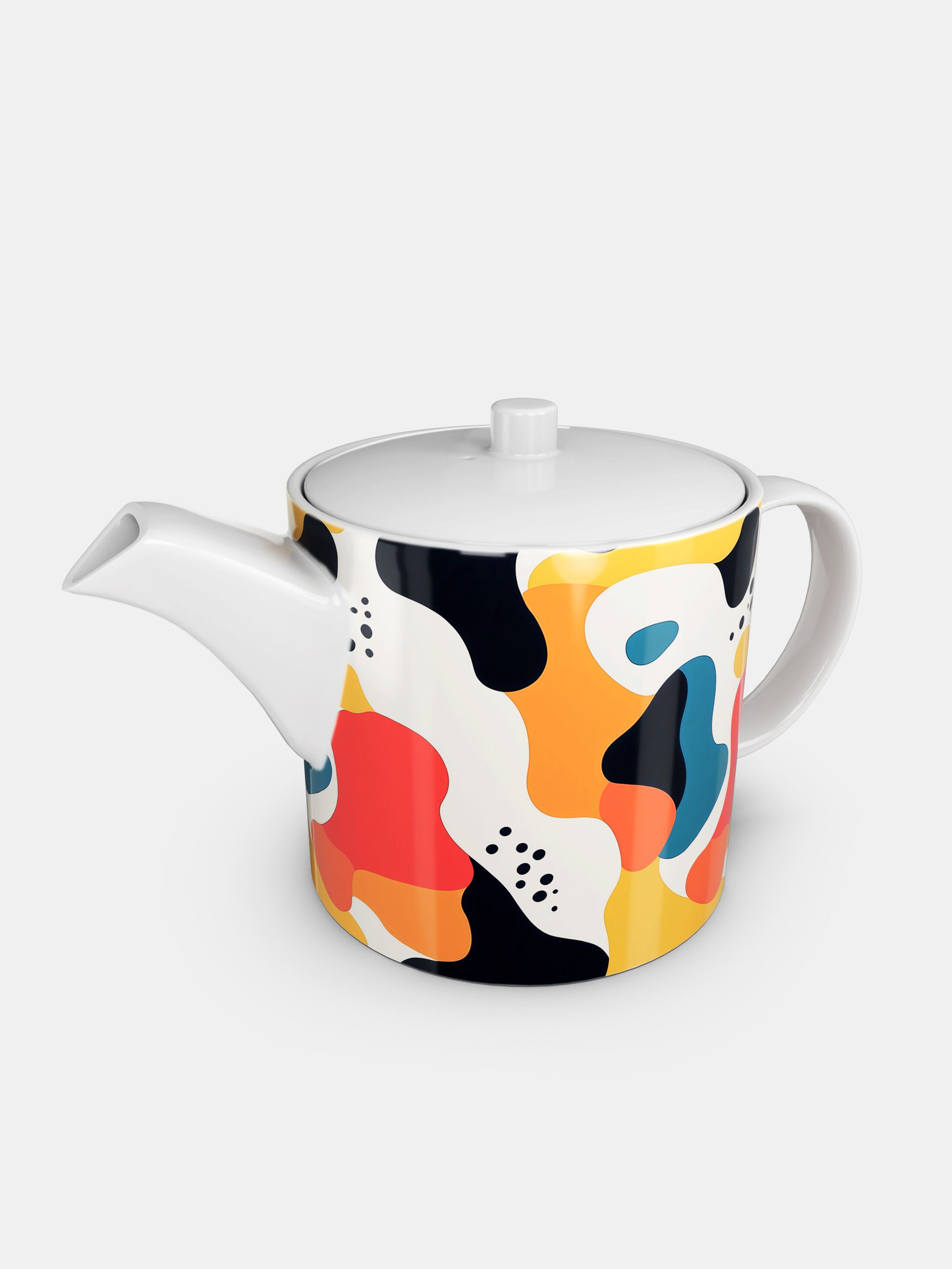 personalised bone china teapot