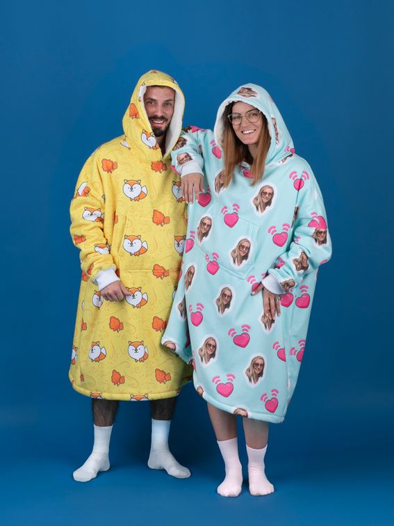 Personalised Hoodie Blanket
