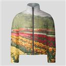 Photo puffer jacket