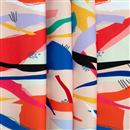 Personalized brushed jersey fabric