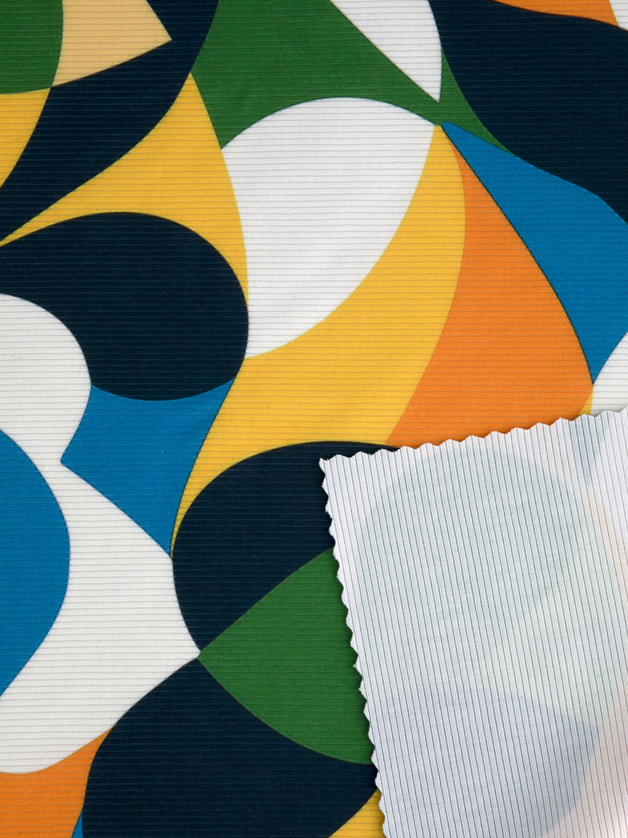 geribbelde manchetstof