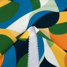 ribbed fabric