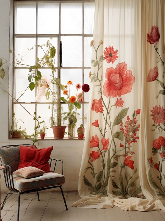 made to measure linen curtains