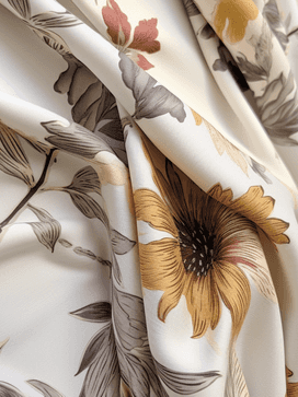 Cotton Silk Blend Fabric -  Canada