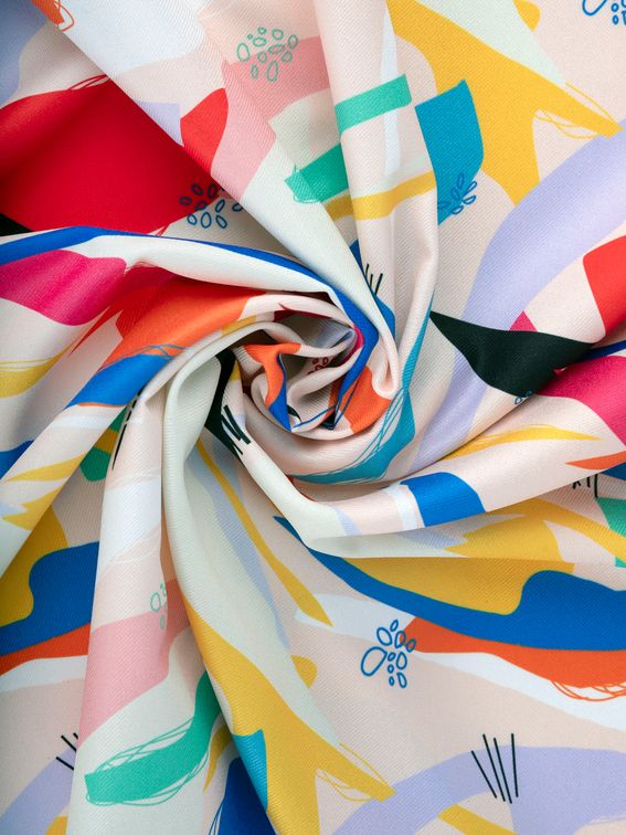 Recycled Polyester Twill Fabric