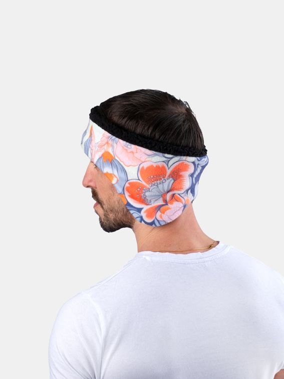 vibrant print quality on custom fleece headbands