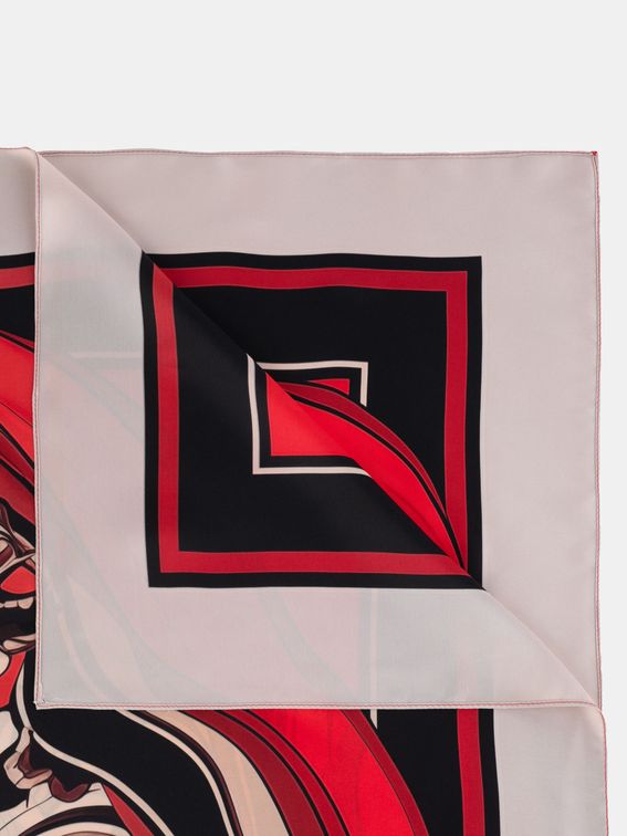 Printed Square Scarf