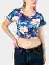 Personalized crop tops for women