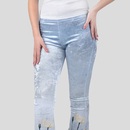 Uitlopende legging met print