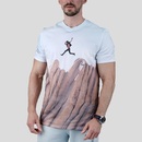 Camisetas estampadas con cuello en V para hombre