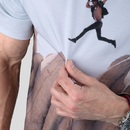 T-shirt uomo scollo a V personalizzate