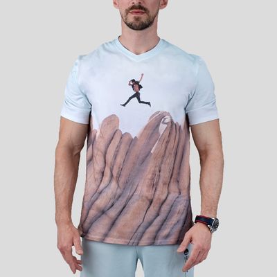 Custom Men’s V-Neck T-Shirts