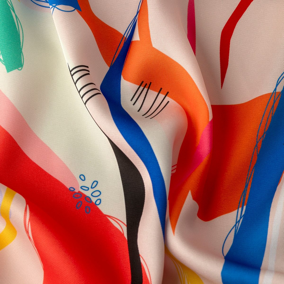 Custom Twill Elegance Fabric | Printed Light Twill Fabric