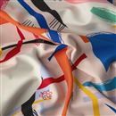 Printing on spandex fabric