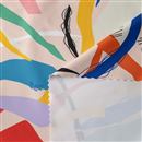 Custom printed spandex fabric